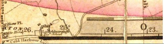 1844 Laurie's Map of London