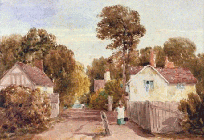 Green-Man-Lane-in-Brixton-David-Cox-Chris-Beetles-Gallery-1