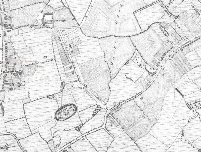 Kennington to Peckham circa 1830