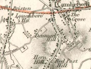 The Environs of London, Southern Section, Published by Baldwin and Craddock, 1832, British Library