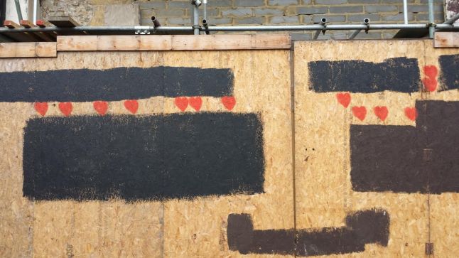 Loughborough House hoarding