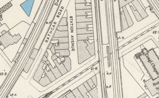 Extract from ordinance survey 193-96