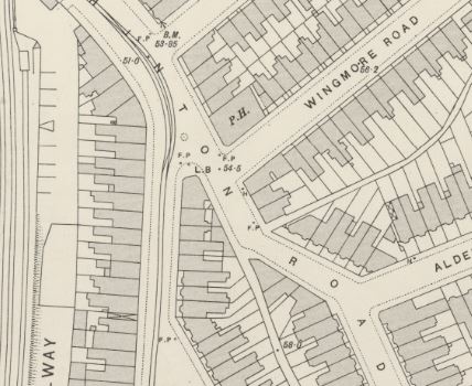Extract from OS Map 1894-96