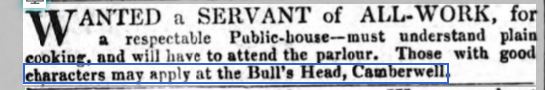 Morning Advertiser 23 Sept 1834