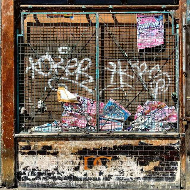 David Greig shop tiling with logo LJ Photo Chris Patterson July 2019