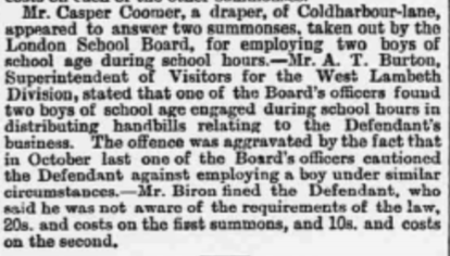 196-198 CL Casper Coomer The Standard July 19 1894