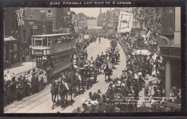 King Edward V11 at Camberwell Gate