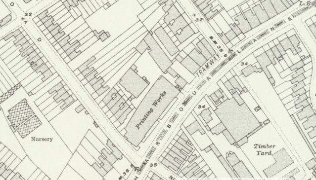 Ordinance Survey 1892-1914 extract