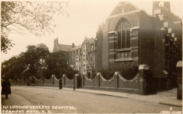 1st London General Hospital Cormont Road SW Card House